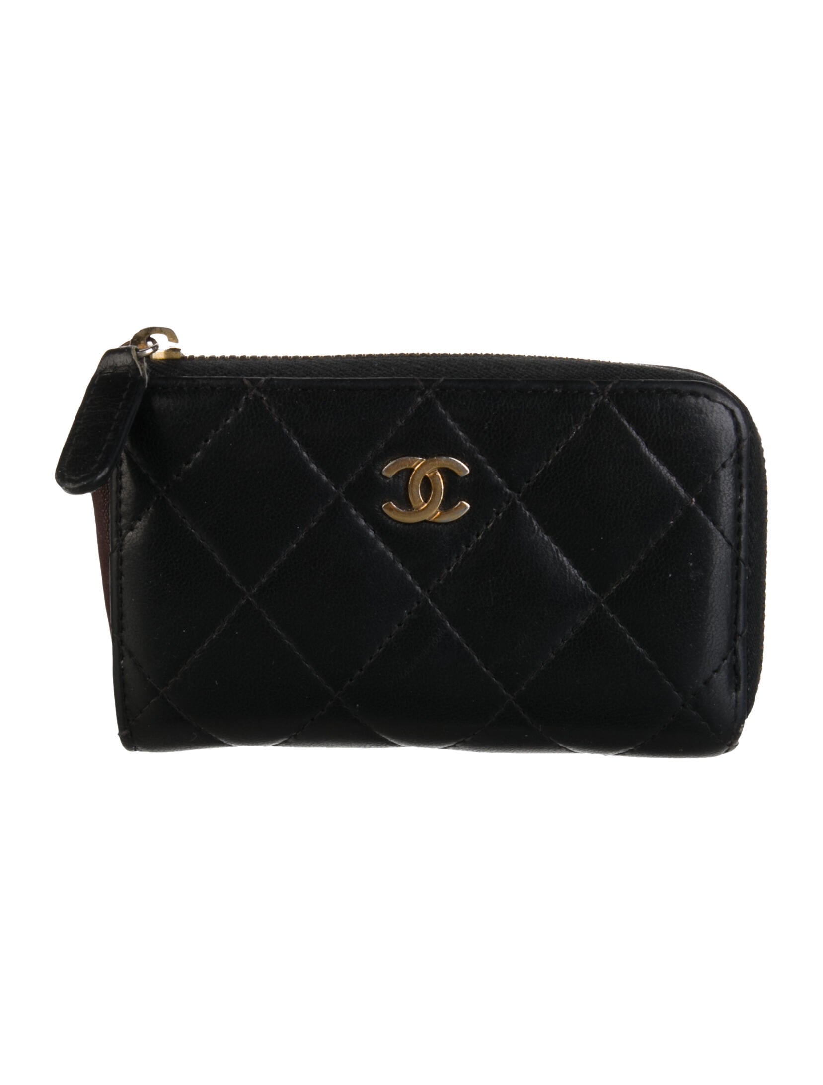 Chanel 2015-2016 Interlocking CC Logo Pouch